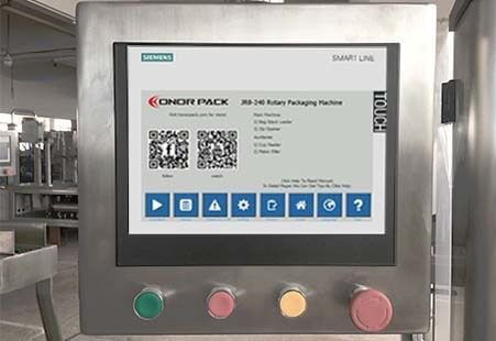 premade pouch packaging machine siemens plc touch screen controlled [1]